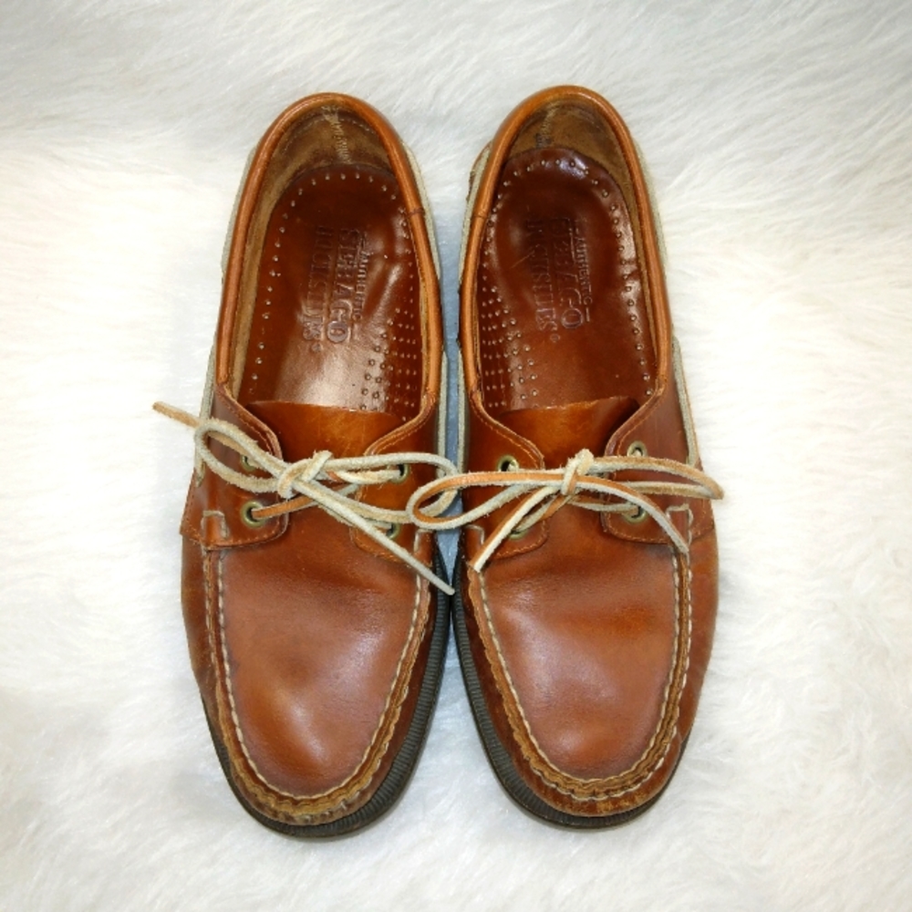 SHOES Sebago Docksides Men's 8, very good soles